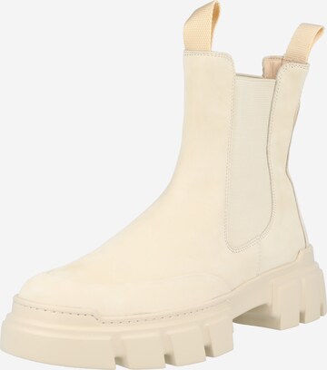 Chelsea Boots Högl en beige : devant