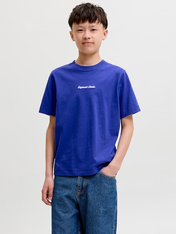 Jack & Jones Junior Shirts 'JORNORREBRO' i blå: forside