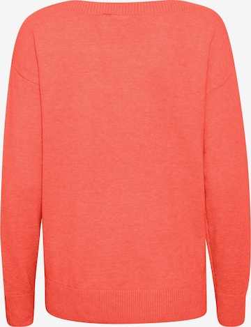 Pullover 'SELLA' di ICHI in arancione