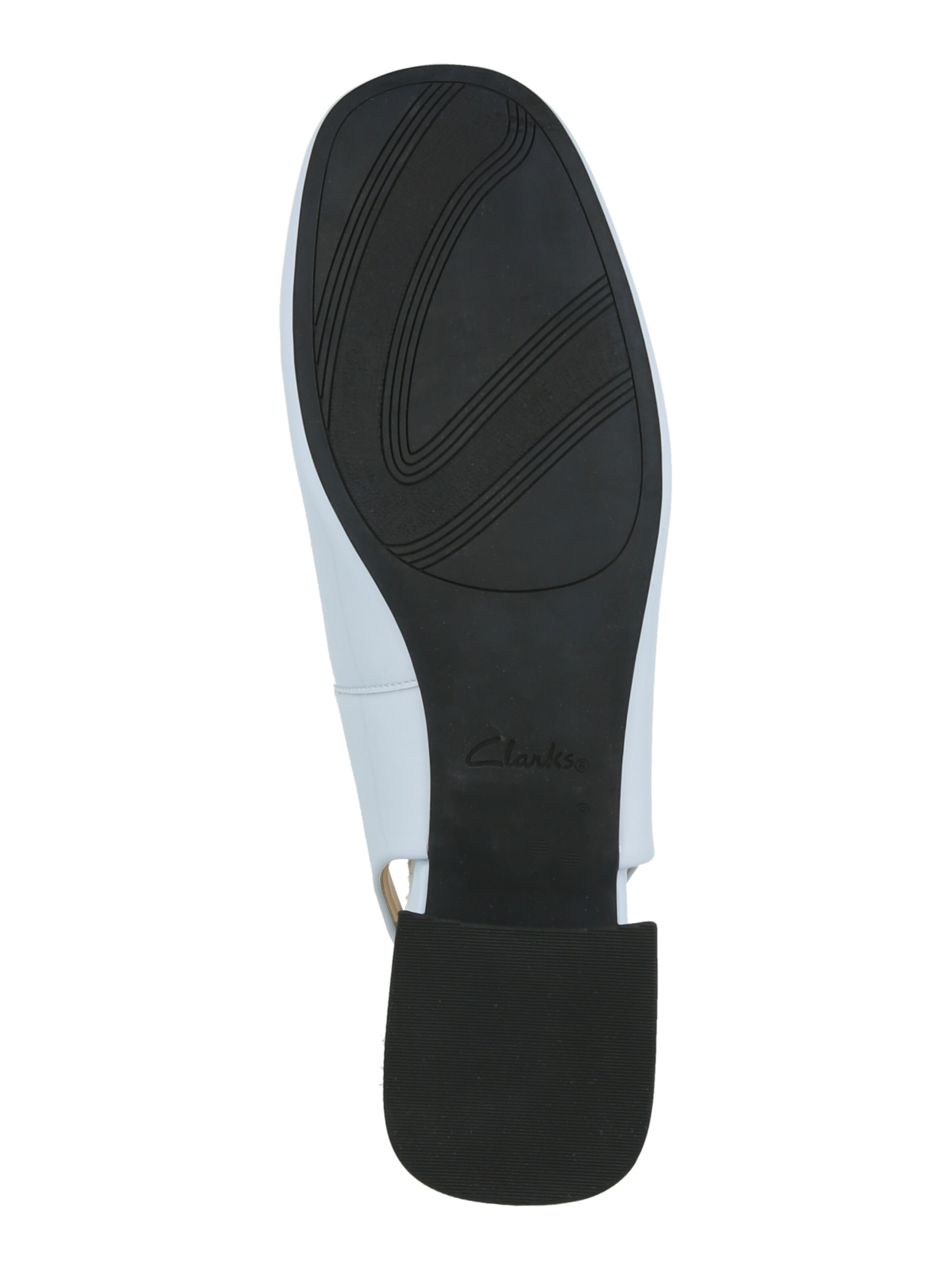 CLARKS Μπαλαρίνα με λουράκια 'Daiss30 Dazz' σε μπλε: κάτω