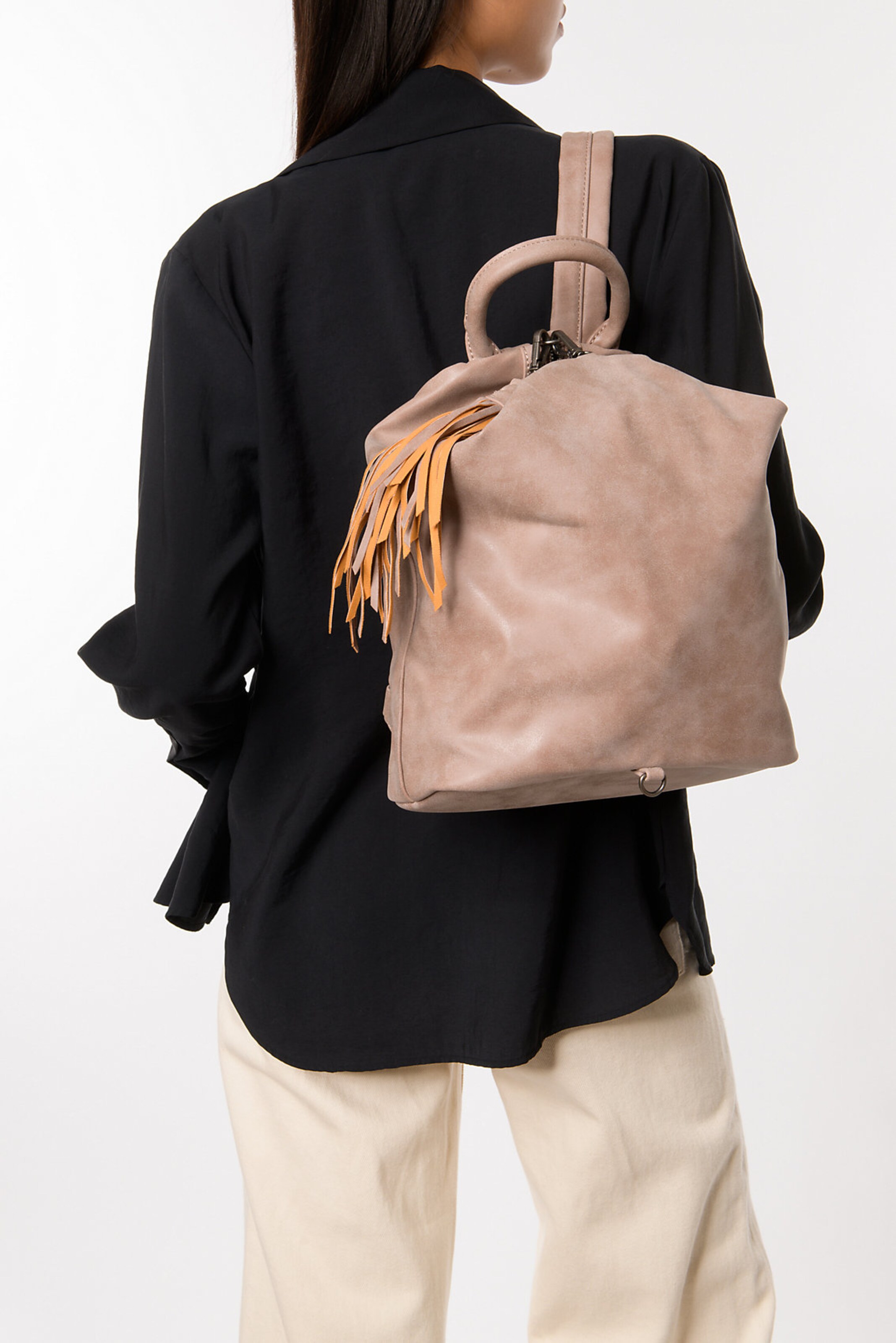Frauen Taschen & Rucksäcke Fritzi aus Preußen Rucksack 'Marit' in Beigemeliert - BX10494 Frauen Taschen & Rucksäcke Fritzi aus Preußen Rucksack 'Marit' in Beigemeliert - BX10494