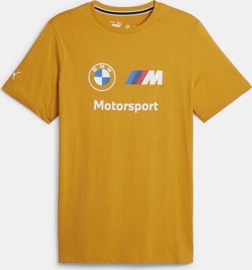 PUMA Shirt 'BMW' in Geel: voorkant