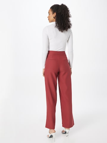 Nasty Gal Wide Leg Hose in Rot