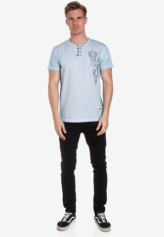 Rusty Neal T-Shirt in Blau