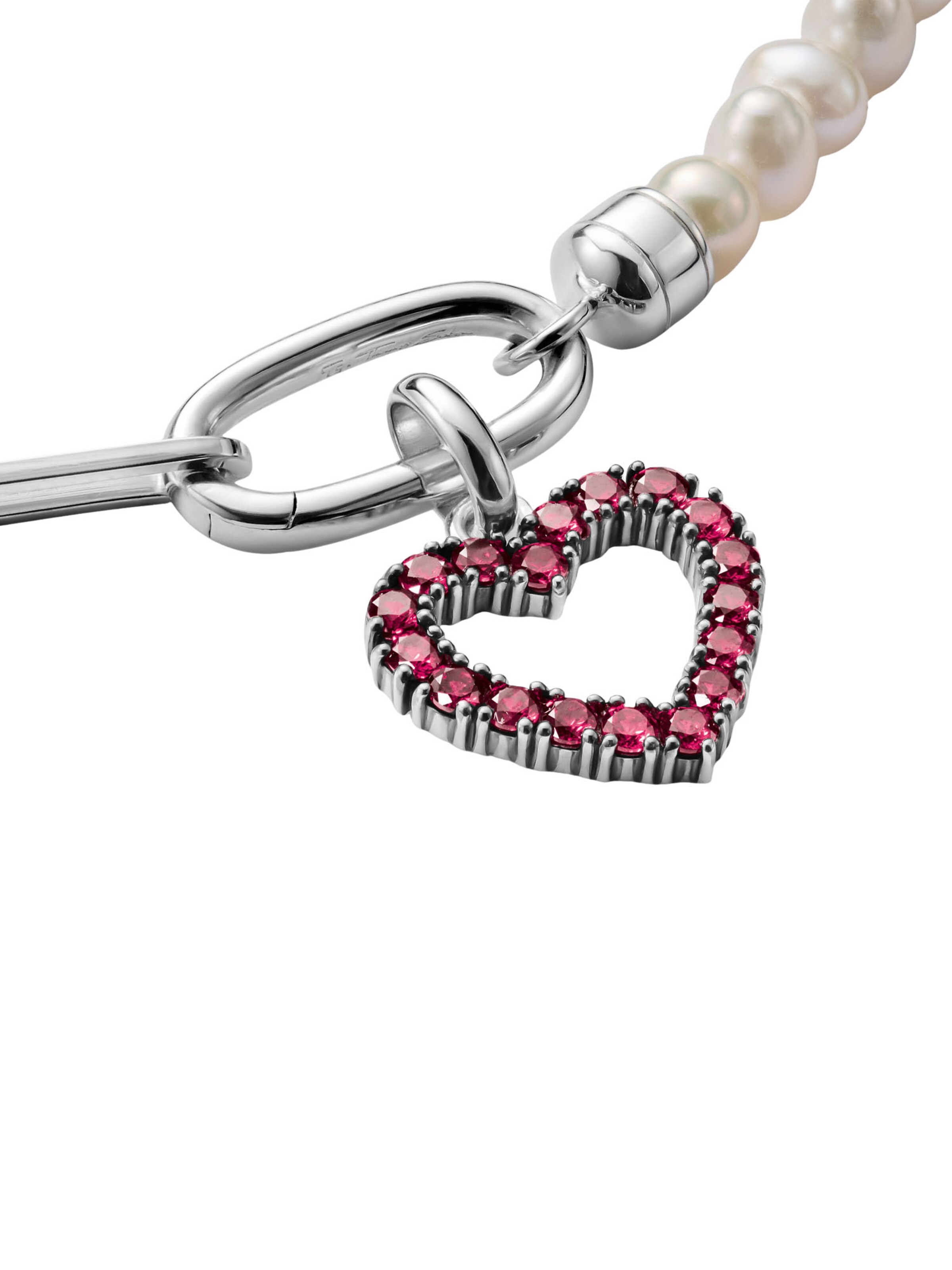 Thomas Sabo Anhänger 'Herz' in Rot