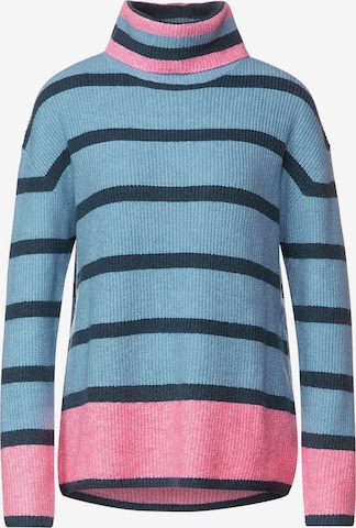 STREET ONE Sweater in Blue: front