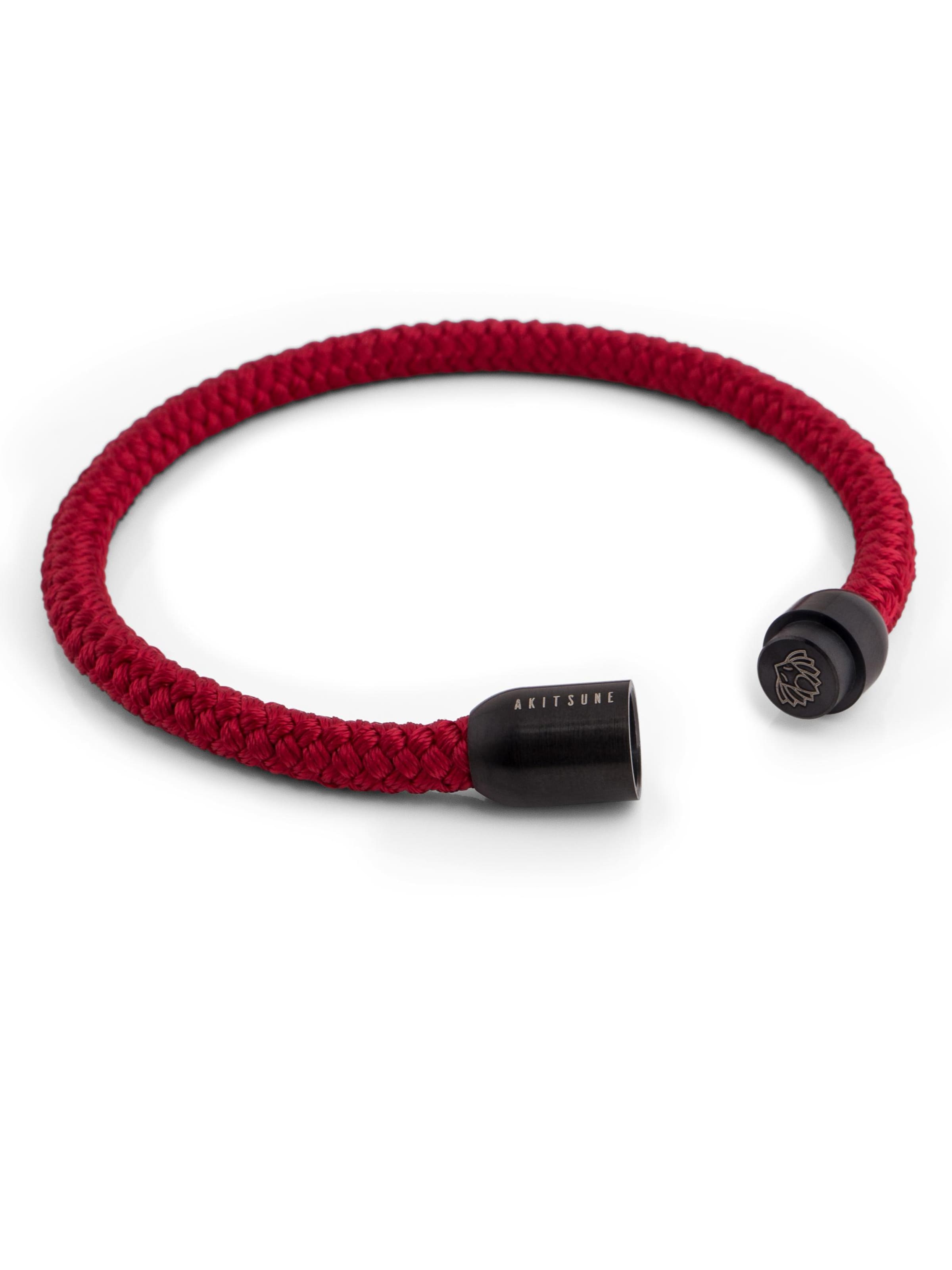 Akitsune Bracelet 'Silvus' in Red