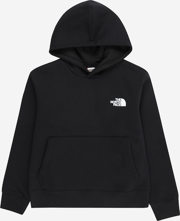 THE NORTH FACE Athletic Sweatshirt 'MOUNTAIN' in Black: front