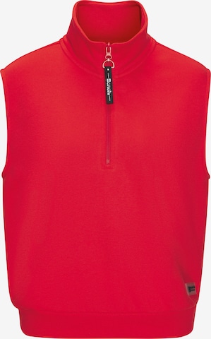 Sweat-shirt BENCH en rouge : devant