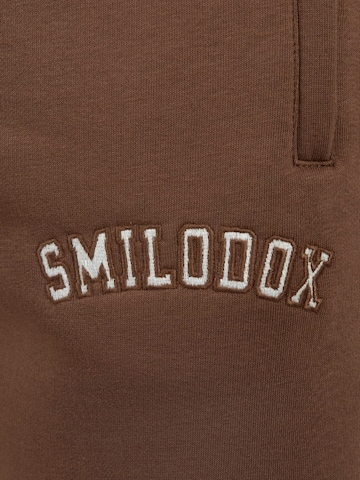 Smilodox Tapered Trousers 'Kayson' in Brown