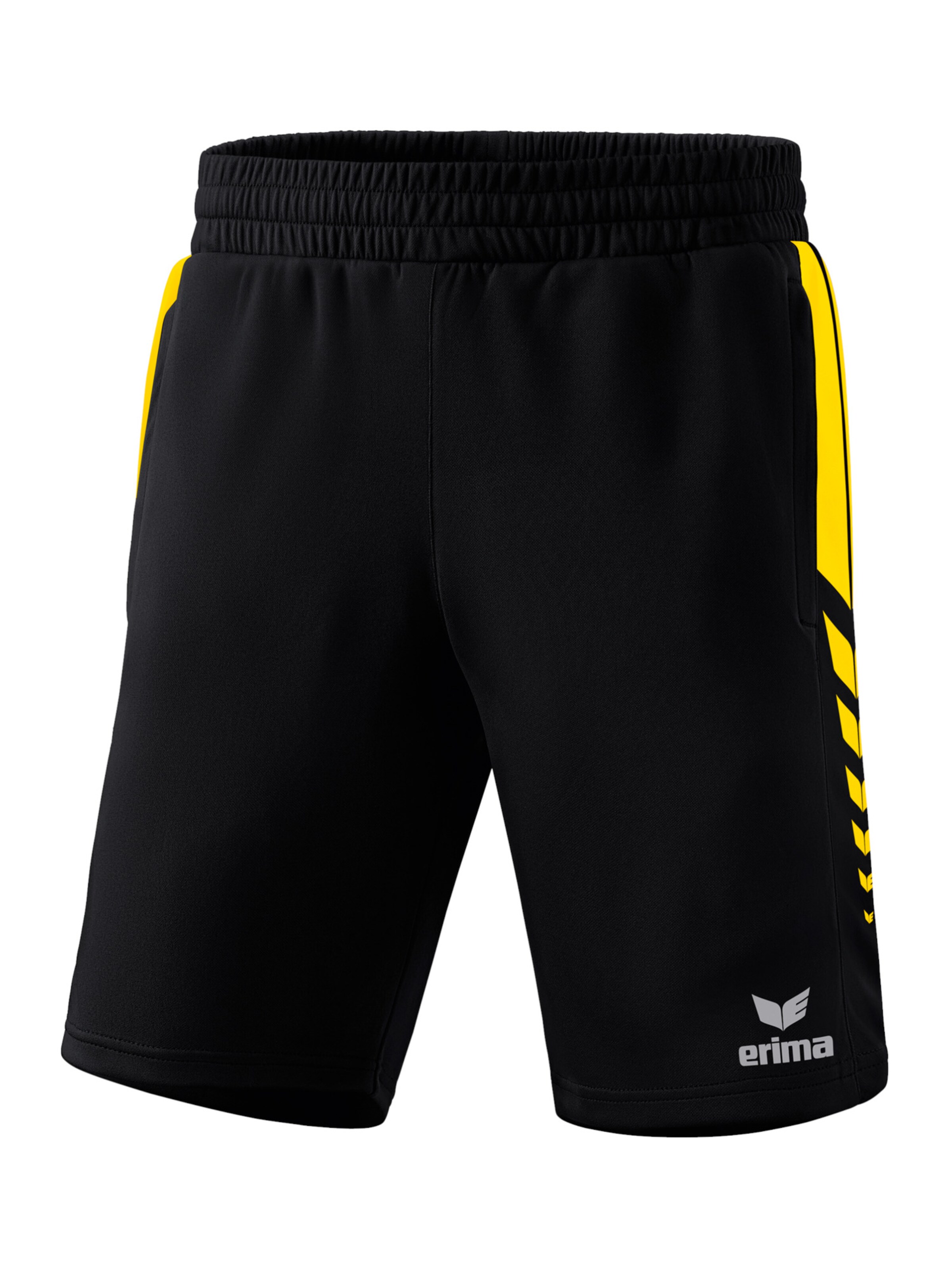 ERIMA Sportshorts in Schwarz: Vorderseite