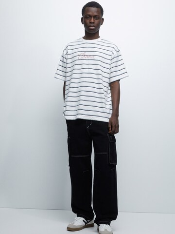 Pull&Bear T-Shirt in Weiß