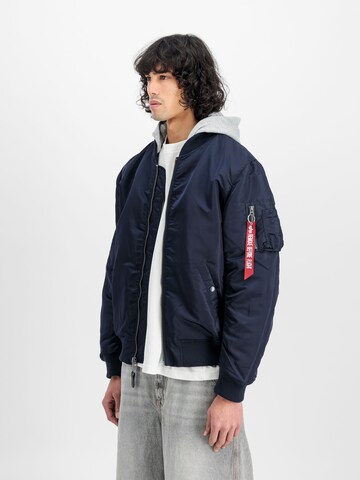 ALPHA INDUSTRIES Between-Season Jacket 'MA-1 ZH' in Blue