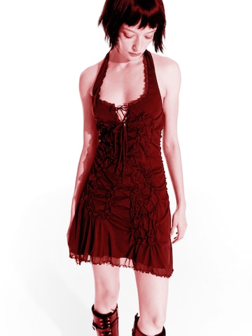 Bershka Kleid in Rot
