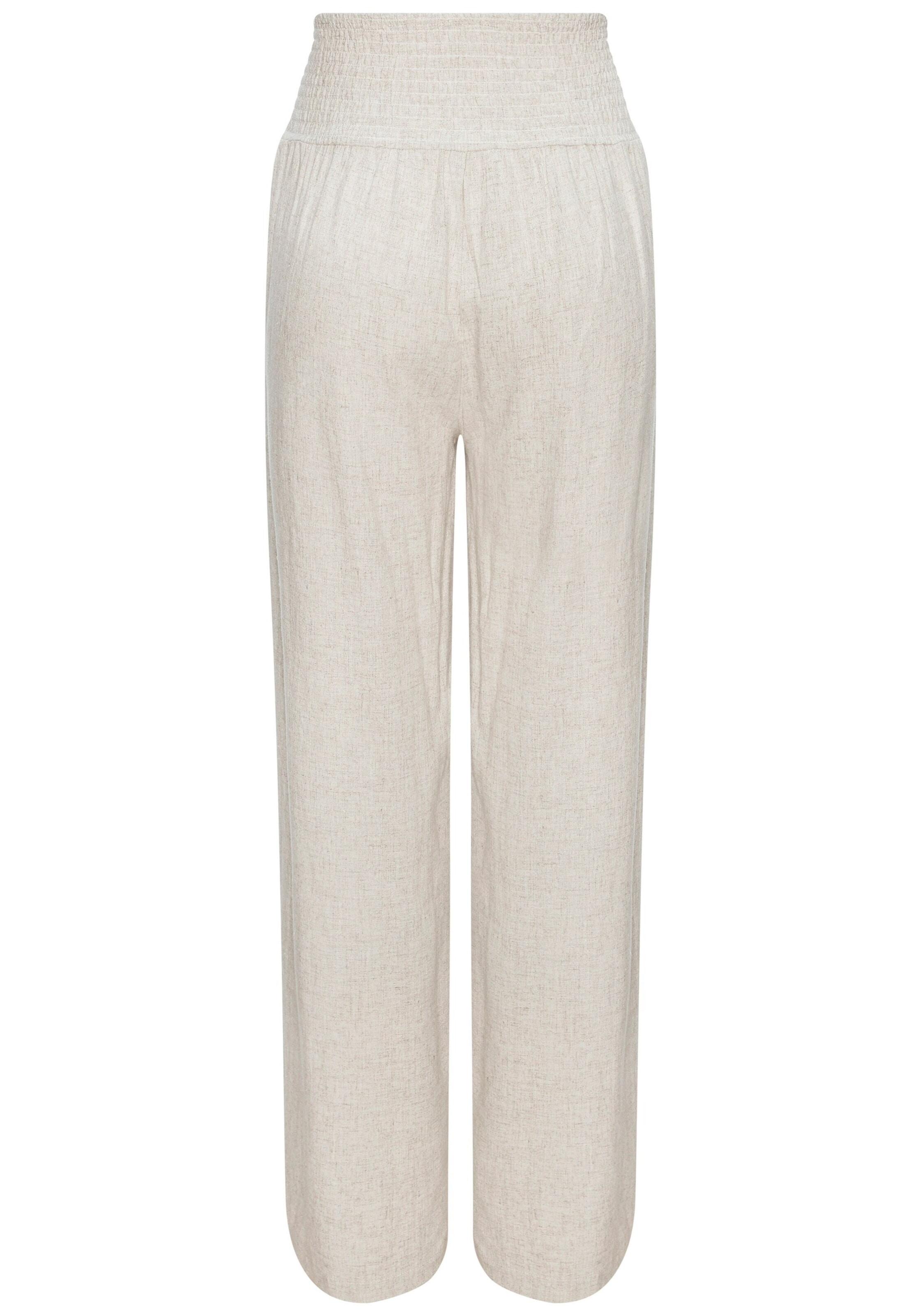 FRENCH CONNECTION Wide leg Broek in Beige