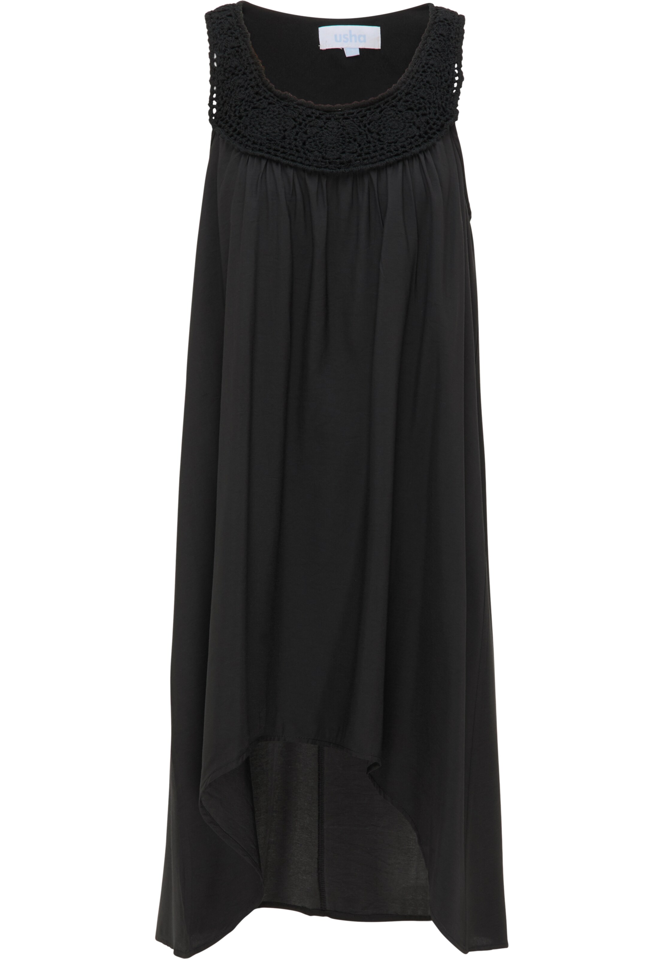 usha BLUE LABEL Summer dress in Black: front