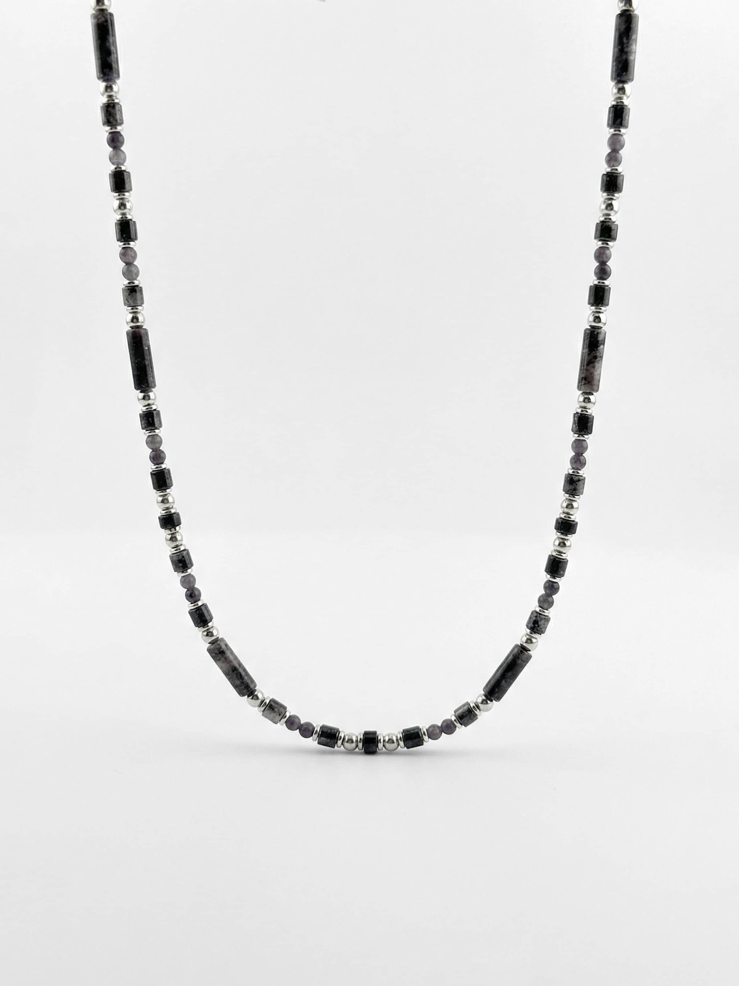 Nemomatheo Necklace 'Dark Force' in Black: front