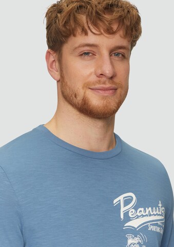 s.Oliver Shirt 'Peanuts' in Blauw