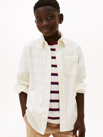 TOMMY HILFIGER Regular fit Overhemd in Beige: voorkant