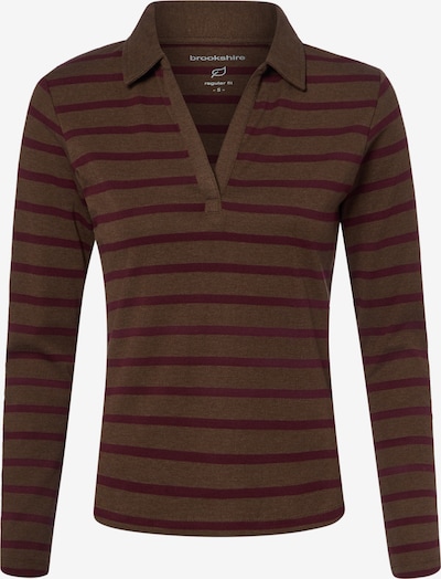 Brookshire Shirt in S in Chestnut brown / Wine red, Item view
