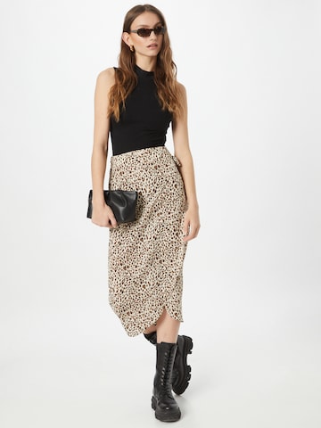 In The Style Skirt 'BILLIE & SUZIE' in Beige