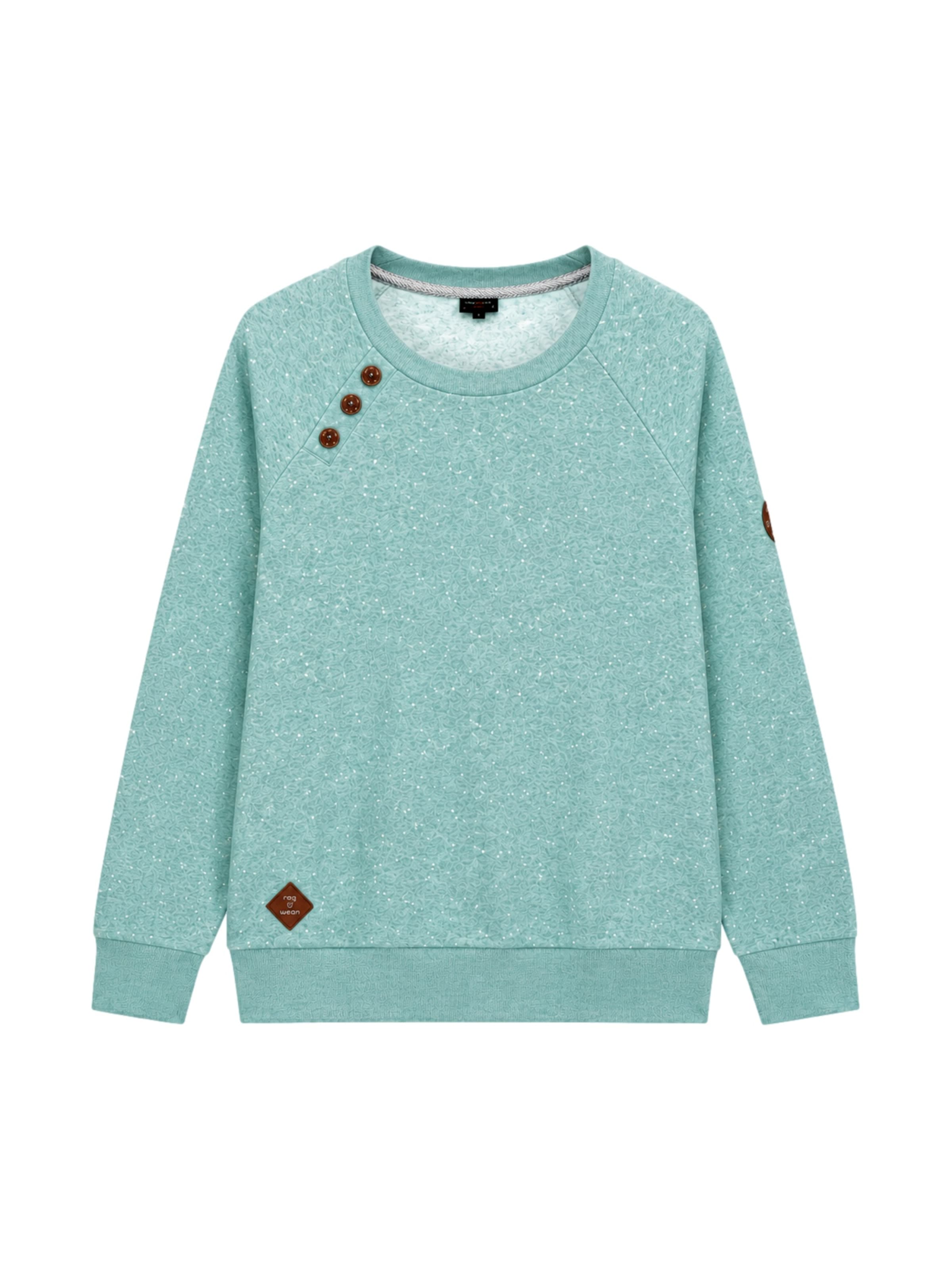 Felpa 'Daria' di Ragwear in verde: frontale