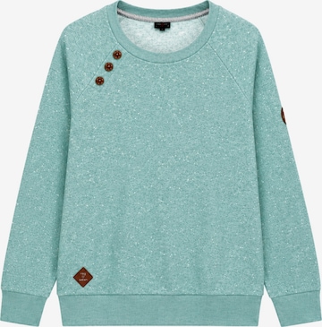 Felpa 'Daria' di Ragwear in verde: frontale