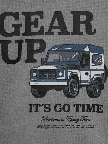 MANGO KIDS Collegepaita 'GEARUP' värissä harmaa