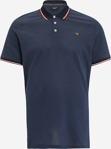 Jack & Jones Plus Poloshirt 'BLUWIN' in Blau: predná strana