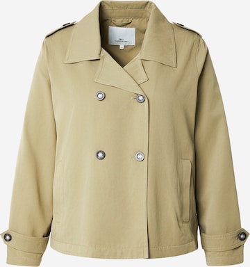 ONLY Carmakoma Płaszcz przejściowy 'CARHANNAH' w kolorze zielony: przód