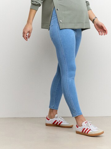 Next Skinny Leggings 'Umstandsmode' in Blue
