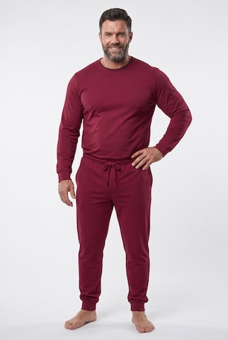 Men Plus Pyjama in Rot