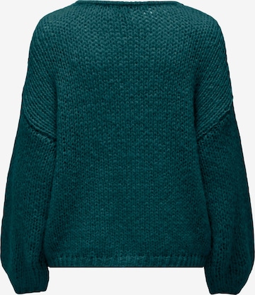 ONLY Pullover 'Nordic' in Grün