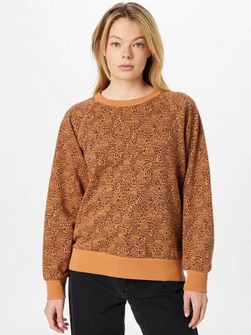 BILLABONG Sweatshirt in Brown: front