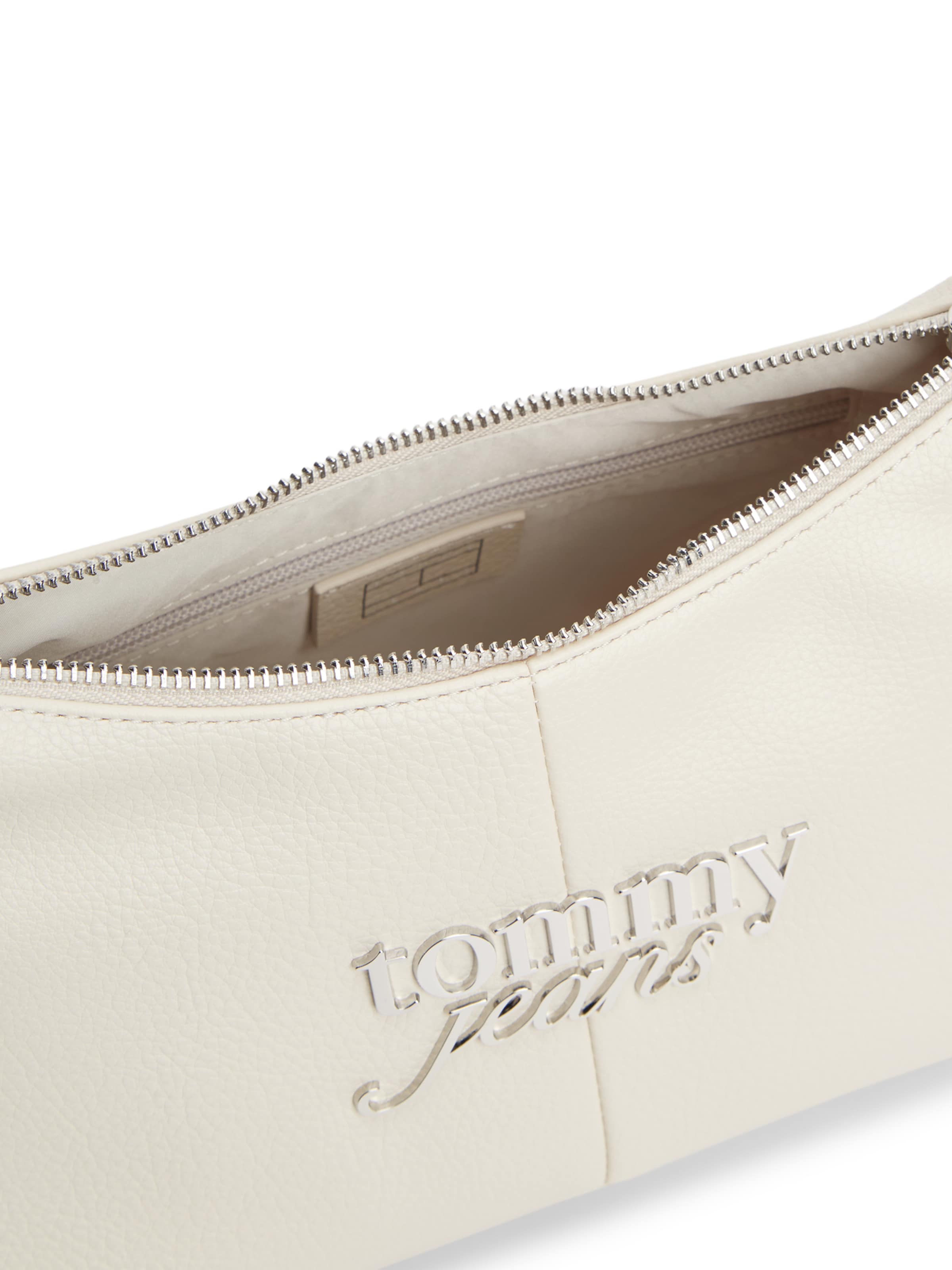 Tommy Jeans - Mala de ombro 'BOLD' em bege
