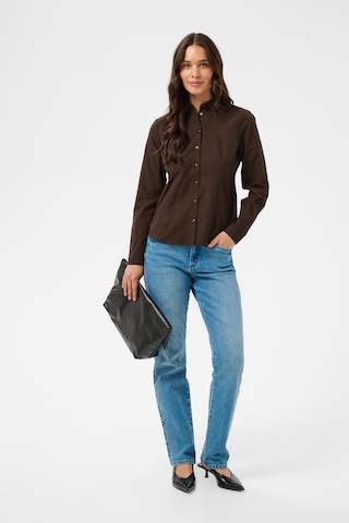 Kaffe - Blusa 'KAgiulia' en marrón