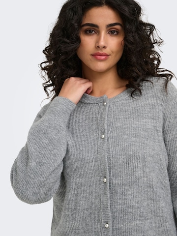 ONLY Carmakoma - Cárdigan 'CARRose' en gris