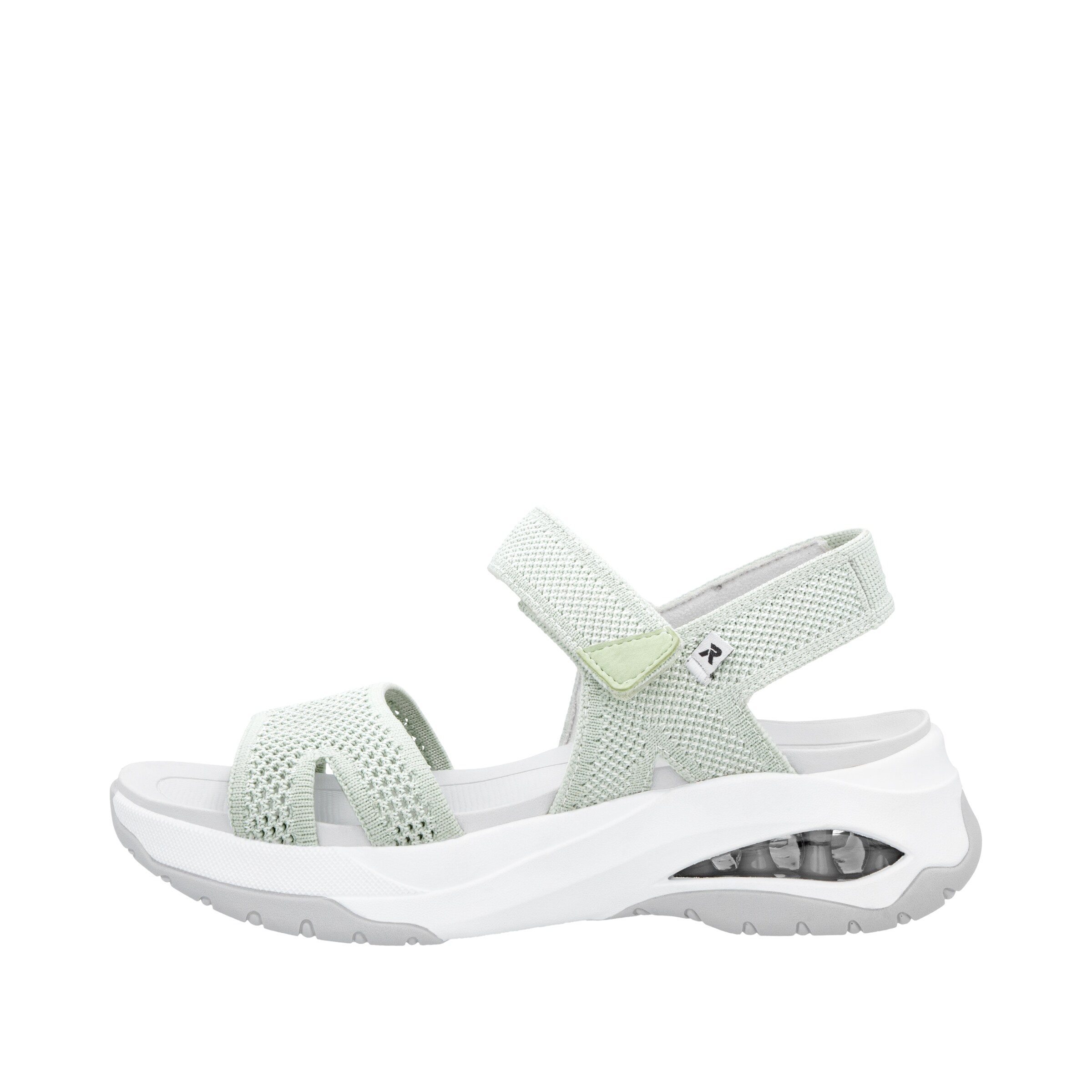 Rieker Sport Trekkingsandale in Grün: Vorderseite