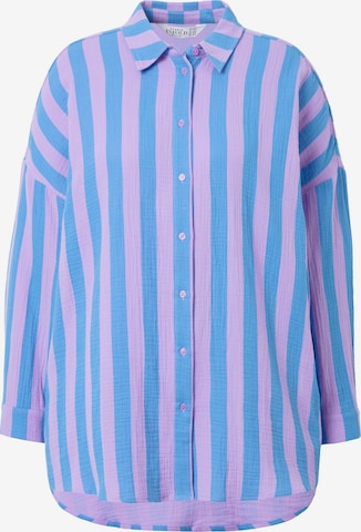 Studio Untold Blouse in Blauw: voorkant