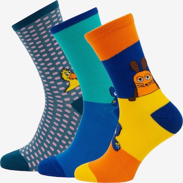 koaa Socken 'Maus - Kleine Freunde' in Mischfarben: Vorderseite