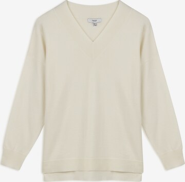 Twist Sweater in Beige: front