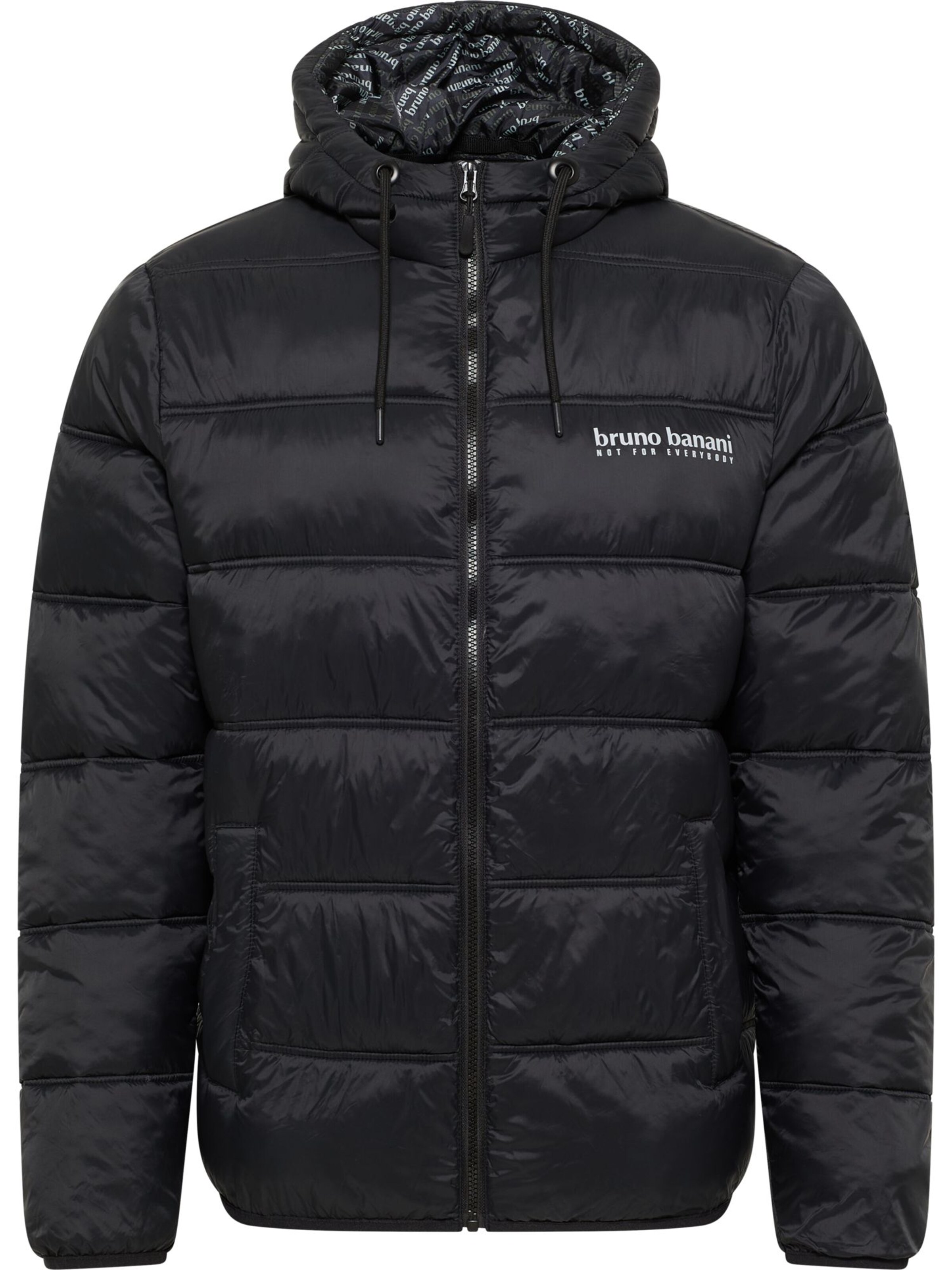 Bruno Banani Between-season jacket in Black: front