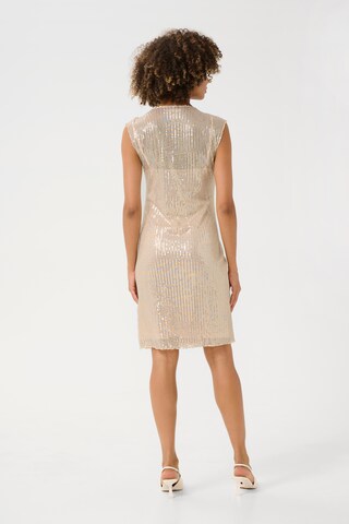 CULTURE Cocktailjurk 'CUgiya' in Beige