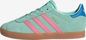 ADIDAS ORIGINALS Sneaker 'Gazelle' i grön: framsida
