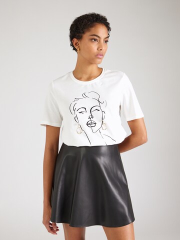 ONLY Shirt 'ONLViolet' in Wit: voorkant