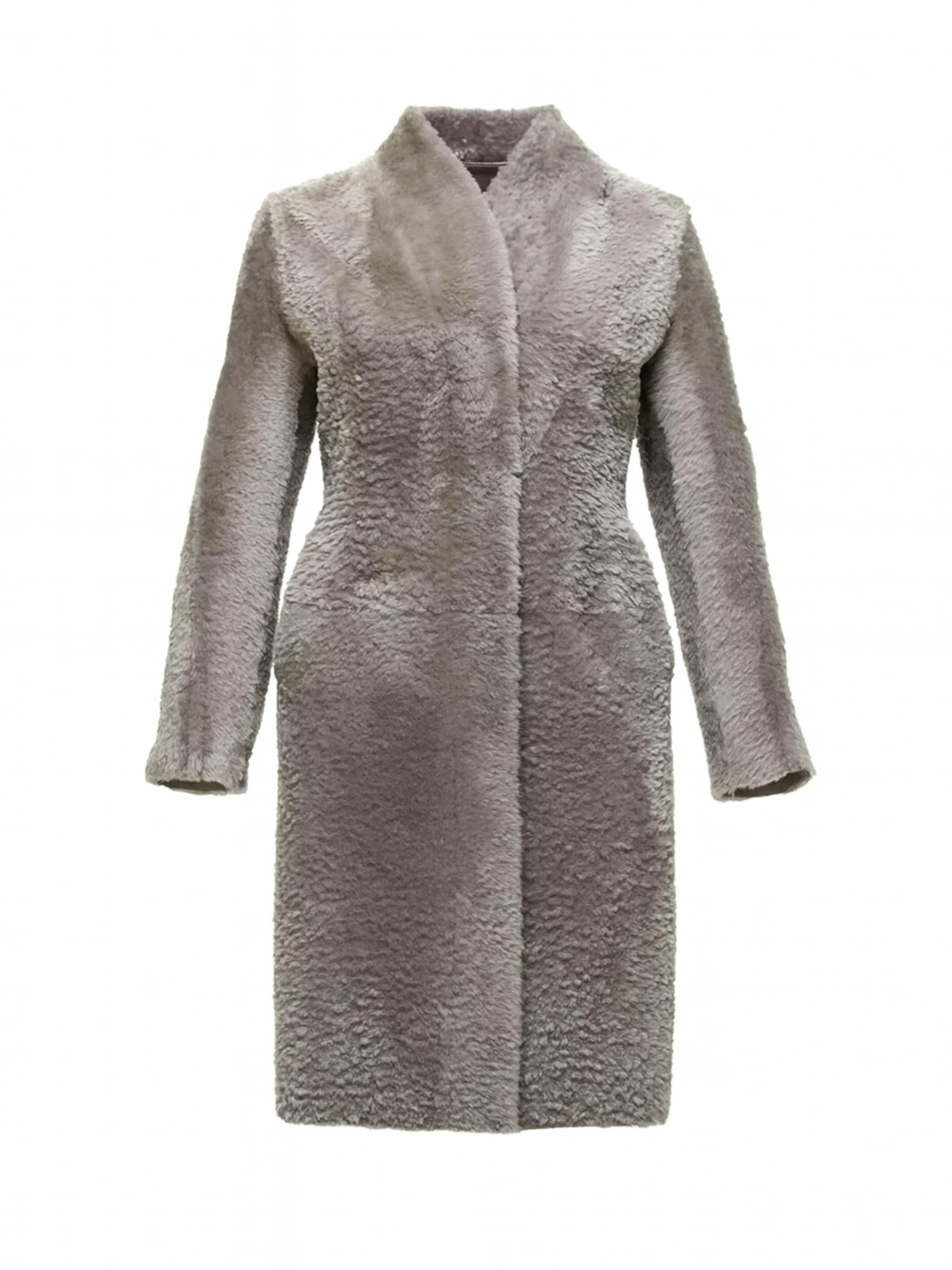 V S P Abrigo de invierno 'Flores' en gris claro, Vista del producto