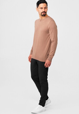 Pull-over 'Benjamin' INDICODE JEANS en beige