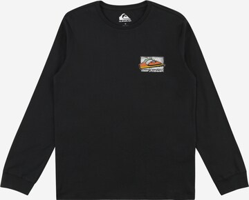 Maglia funzionale di QUIKSILVER in nero: frontale