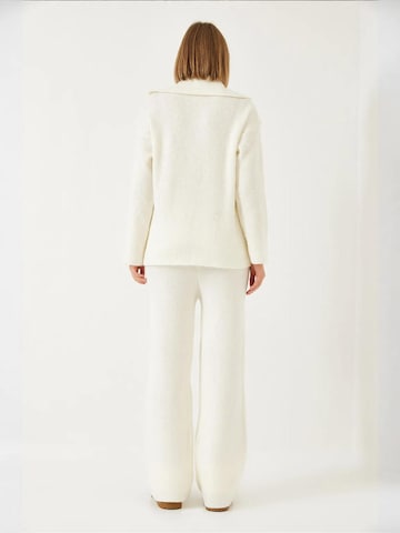 Bianco Lucci Hausanzug 'Zweiteiliges Set'‌‌‌‌‌ in Beige