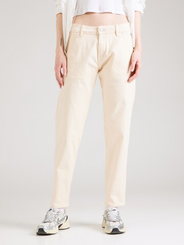 G-STAR Tapered Chino trousers 'Kate' in Beige: front